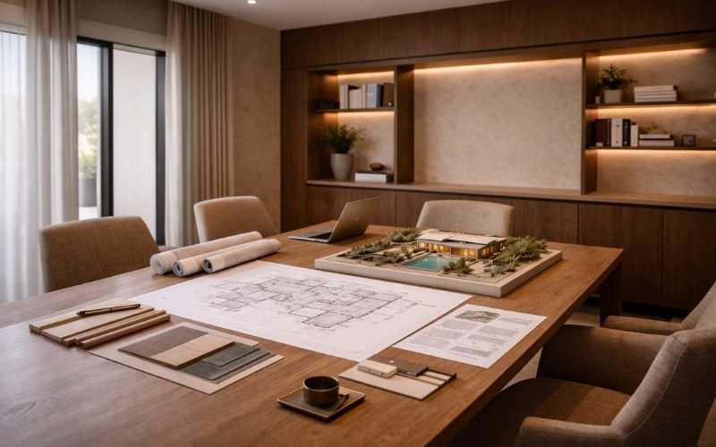 consultant work on design