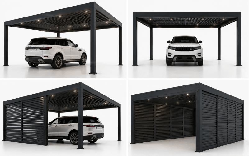 Pergolas Example for Carport